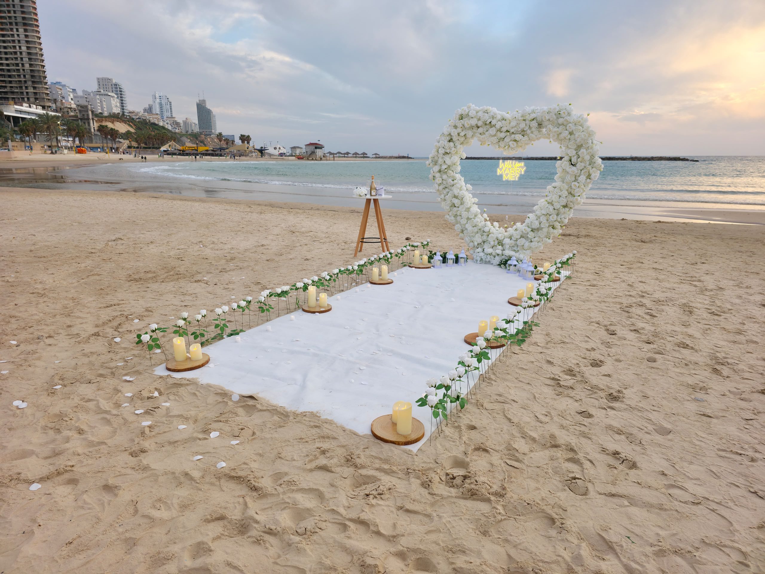 הצעת נישואין בתל אביב